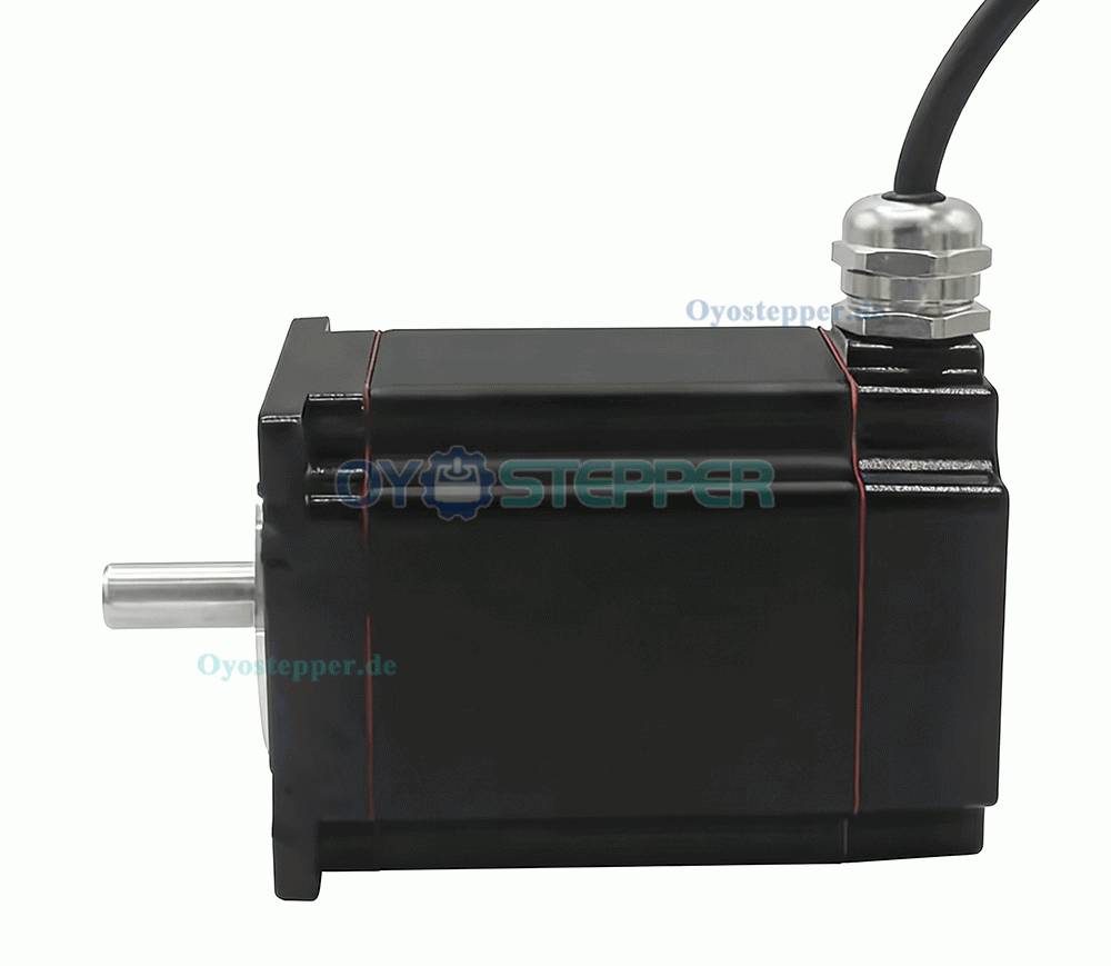 CASUN NEMA23 Hybrid Wasserdichter Schrittmotor IP67 2Nm 1,8&deg; 2,85V 3A 2 Phasen